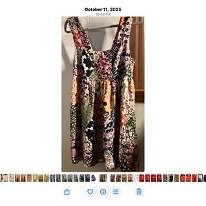 NATURAL LIFE Multicolor Floral Patchwork Tunic